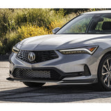 For 2023-2025 Acura Integra TR-Style Matt Black Front Bumper Lip Body Spoiler 3PCS