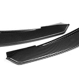 TS-Style For 2021 - 2025 Acura TLX Front Bumper Splitter Spoiler Lip 2-PCS -Carbon Fiber Look