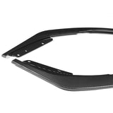 TS-Style For 2021 - 2025 Acura TLX Front Bumper Splitter Spoiler Lip 2-PCS -Carbon Fiber Look