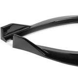 For 2023-2024 Honda Accord Painted Black Front Bumper Body Splitter Spoiler Lip 3PCS