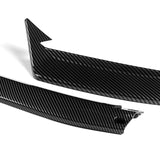 For 2023-2024 Honda Accord Carbon Look Front Bumper Body Splitter Spoiler Lip 3PCS