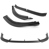 For 2023-2024 Honda Accord Matte Black Front Bumper Body Splitter Spoiler Lip 3PCS