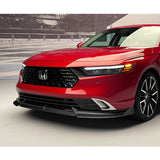For 2023-2024 Honda Accord Matte Black Front Bumper Body Splitter Spoiler Lip 3PCS