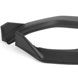 For 2023-2025 BMW 3-Series G20 Base GT-Style Unpainted Matte Black Front Bumper Body Splitter Spoiler Lip 3PCS