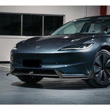 For 2024-2025 Tesla Model 3 Sedan Matte Black Front Bumper Body Splitter Spoiler Lip 3PCS