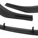 For 2024 - 2025 Hyundai Sonata N-Line Front Bumper Splitter Spoiler Lip 5PCS -Unpainted Matte Black