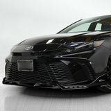 For 2025 - 2026 Toyota Camry SE XSE Front Bumper Splitter Spoiler Lip 3PCS With LED Sequential Running Lights -Painted Black