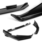 For 2025 - 2026 Toyota Camry SE XSE Front Bumper Splitter Spoiler Lip 3PCS -Painted Black