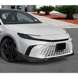 For 2025 - 2026 Toyota Camry SE XSE Front Bumper Splitter Spoiler Lip 3PCS -Carbon Fiber Look