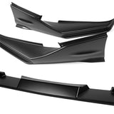 For 2025 - 2026 Toyota Camry SE XSE Front Bumper Splitter Spoiler Lip 3PCS -Unpainted Matte Black