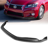 For 2013-2015 Lexus GS350 GS450h Base Carbon 3-pcs  Look Front Bumper Spoiler Lip