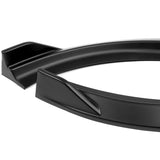For 2010-2013 Kia Forte STP-Style Matt Black Front Bumper Splitter Spoiler Lip   3-PCS