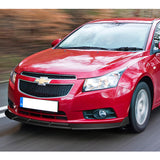 For 2011-2014 Chevrolet Cruze Carbon Painted Front Bumper Splitter Spoiler Lip  3-PCS