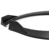 For 2011-2014 Chevrolet Cruze Matt Black Front Bumper Splitter Spoiler Lip 3-Pcs