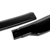 For 2001-2005 Lexus IS300 STP-Style Painted Black Front Bumper Body Spoiler Lip  3-PCS