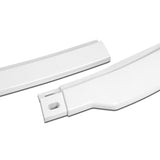 For 2001-2005 Lexus IS300 STP-Style Painted White Front Bumper Body Spoiler Lip  3-PCS