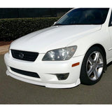 For 2001-2005 Lexus IS300 STP-Style Painted White Front Bumper Body Spoiler Lip  3-PCS