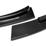 For 2008-2013 BMW E90 E92 E93 M3 Carbon Fiber Front Bumper Body Splitter Spoiler Lip 3PCS