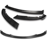 For 2008-2013 BMW E90 E92 E93 M3 Carbon Fiber Front Bumper Body Splitter Spoiler Lip 3PCS