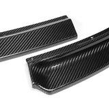 For 2007-2009 Infiniti G35 G37 4DR GT-Style Carbon Fiber Front Bumper Body Splitter Spoiler Lip 3PCS