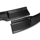 For 2003-2007 Infiniti G35 Coupe GT-Style Carbon Fiber Front Bumper Body Splitter Spoiler Lip 3PCS