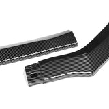 For 2015-2017 Subaru Legacy STi-Style JDM Carbon Look Front Bumper Spoiler Lip  3-PCS