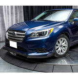 For 2015-2017 Subaru Legacy STi-Style JDM Carbon Look Front Bumper Spoiler Lip  3-PCS