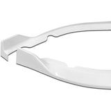 For 2015-2017 Subaru Legacy STi-Style JDM Painted White Front Bumper Spoiler Lip  3-PCS