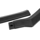 For 2015-2017 Subaru Legacy STi-Style JDM Matt Black Front Bumper Spoiler Lip  3-PCS