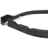 For 2015-2017 Subaru Legacy STi-Style JDM Matt Black Front Bumper Spoiler Lip  3-PCS