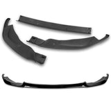 For 2015-2019 BMW F80 F82 F83 M3 M4 GT-Style Painted Black Front Bumper Body Lip  3-PCS