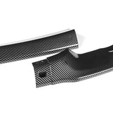 For 2015-2019 BMW F80 F82 F83 M3 M4 GT-Style Carbon Look Front Bumper Body Lip  3-PCS