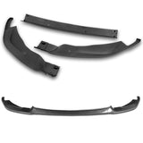For 2015-2019 BMW F80 F82 F83 M3 M4 GT-Style Carbon Look Front Bumper Body Lip  3-PCS