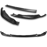 For 2015-2019 BMW F80 F82 M3 M4 GT-Style Carbon Fiber Front Bumper Spoiler Lip  3-PCS