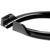 For 2006-2007 Lexus GS300 GS350 STP-Style Painted Black Front Bumper Splitter Spoiler Lip 3PCS