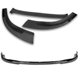 For 2006-2007 Lexus GS300 GS350 STP-Style Painted Black Front Bumper Splitter Spoiler Lip 3PCS