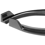 For 2006-2007 Lexus GS300 GS350 STP-Style Carbon Look Front Bumper Splitter Spoiler Lip 3PCS