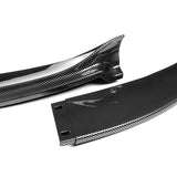 For 2006-2010 BMW E60 M5 H-Style Carbon Look Front Bumper Splitter Spoiler Lip 3PCS
