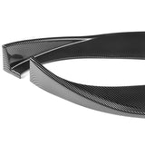 For 2006-2010 BMW E60 M5 H-Style Carbon Look Front Bumper Splitter Spoiler Lip 3PCS