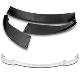 For 2006-2010 BMW E60 M5 H-Style Painted White Front Bumper Splitter Spoiler Lip 3PCS