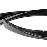 For 2006-2010 BMW E60 M5 H-Style Carbon Fiber Front Bumper Splitter Spoiler Lip 3PCS