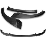 For 2006-2010 BMW E60 M5 H-Style Carbon Fiber Front Bumper Splitter Spoiler Lip 3PCS