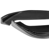 For 2001-2006 BMW E46 M3 H-Style Carbon Look Front Bumper Splitter Spoiler Lip 3PCS