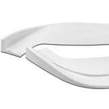 For 2001-2006 BMW E46 M3 H-Style Painted White Front Bumper Splitter Spoiler Lip 3PCS