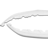 For 2017-2020 BMW 5-Series G30 M-Sport Painted White Front Bumper Splitter Spoiler Lip 3PCS