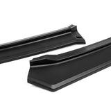 For 2022-2024 Honda Civic Sedan 11Th Matte Black Front Bumper Splitter Spoiler Lip 3PCS