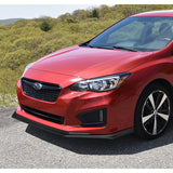 For 2017-2019 Subaru Impreza ST-Style Carbon Look Front Bumper Splitter Spoiler Lip 3PCS
