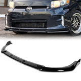 For 2011-2015 Scion xB STP-Style Painted Black Front Bumper Splitter Spoiler Lip 3PCS
