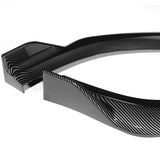 For 2011-2015 Scion xB STP-Style Carbon Look Front Bumper Splitter Spoiler Lip 3PCS