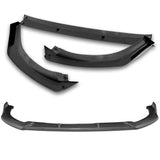 For 2011-2015 Scion xB STP-Style Carbon Look Front Bumper Splitter Spoiler Lip 3PCS
